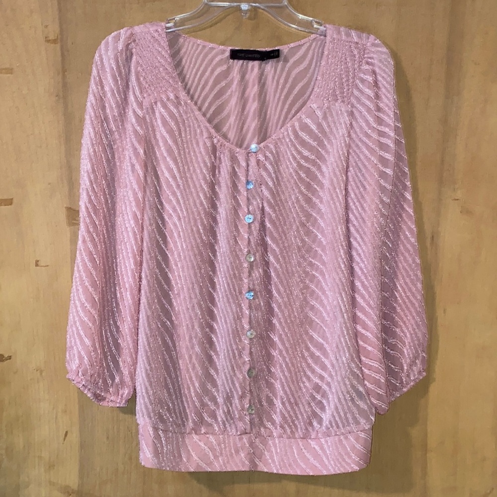 Limited blush colored blouse size XS.